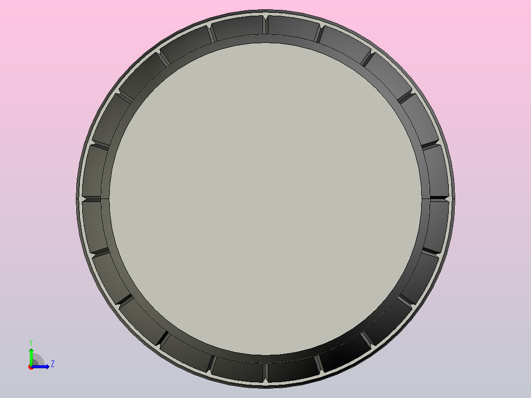 简易木桶左视图