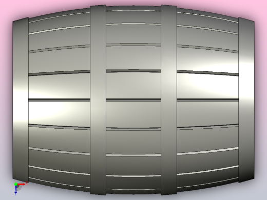 简易木桶俯视缩略图