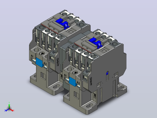 NXC-06_N～16_N交流接触器三维模型202204 (1)