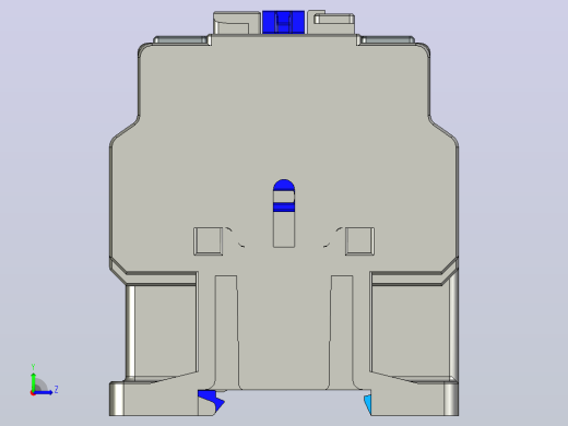 NXC-06_N～16_N交流接触器三维模型202204 (1)左视缩略图