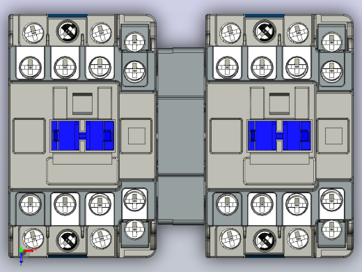 NXC-06_N～16_N交流接触器三维模型202204 (1)俯视缩略图