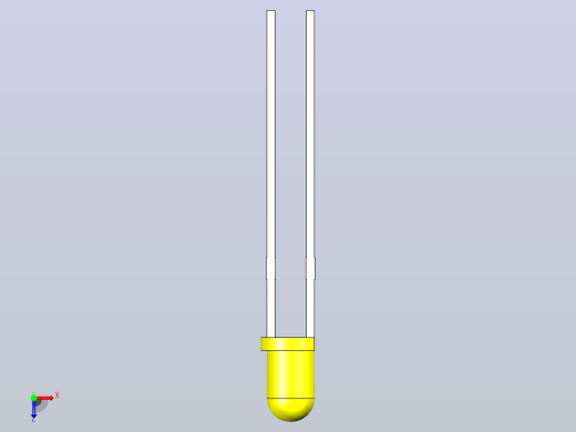 LED 3毫米黄色俯视缩略图