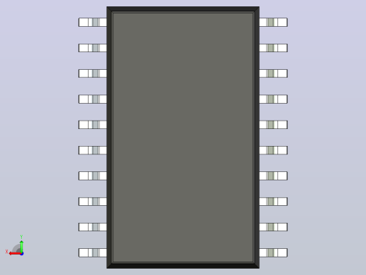 106x SOIC 封装（小外形集成电路）SOIC127P1032X250-20N后视缩略图