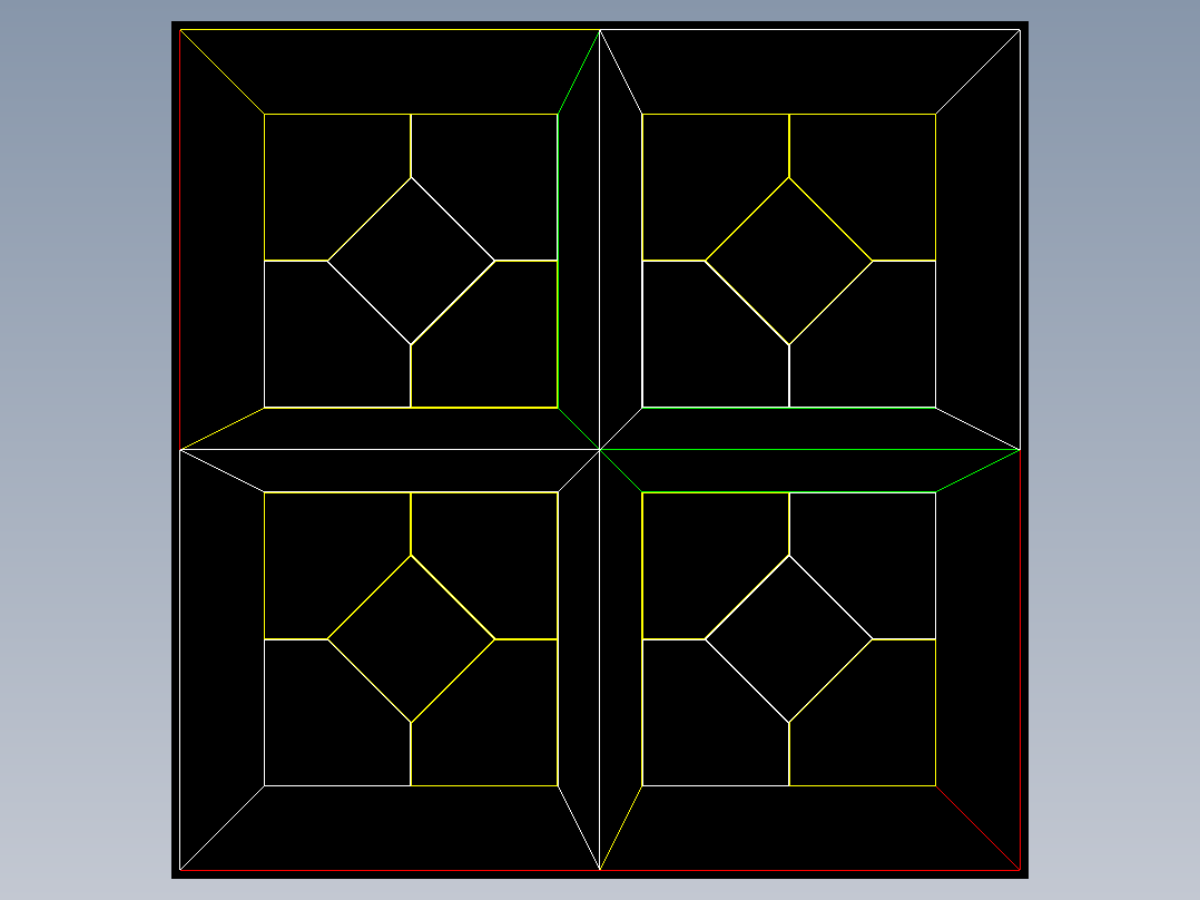 室内家具及植物三维模型十四-P001