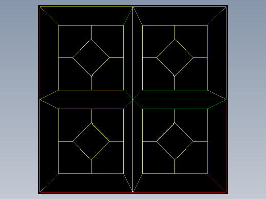 室内家具及植物三维模型十四-P001