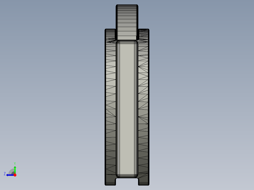 四叶草吊坠右视图