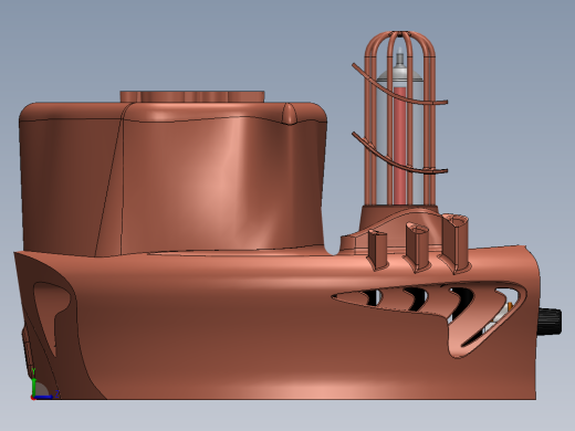 solidworks ITT阀放大器左视缩略图