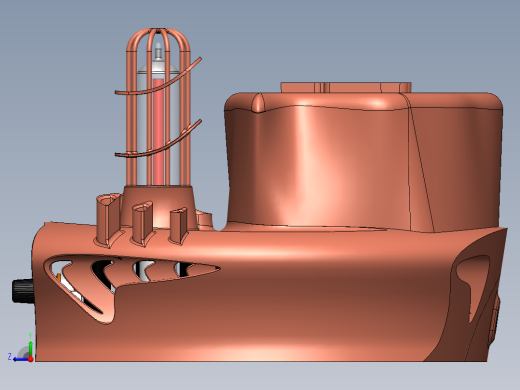 solidworks ITT阀放大器右视缩略图