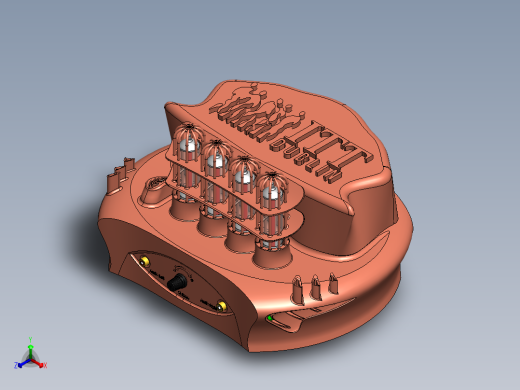 solidworks ITT阀放大器正等轴测缩略图