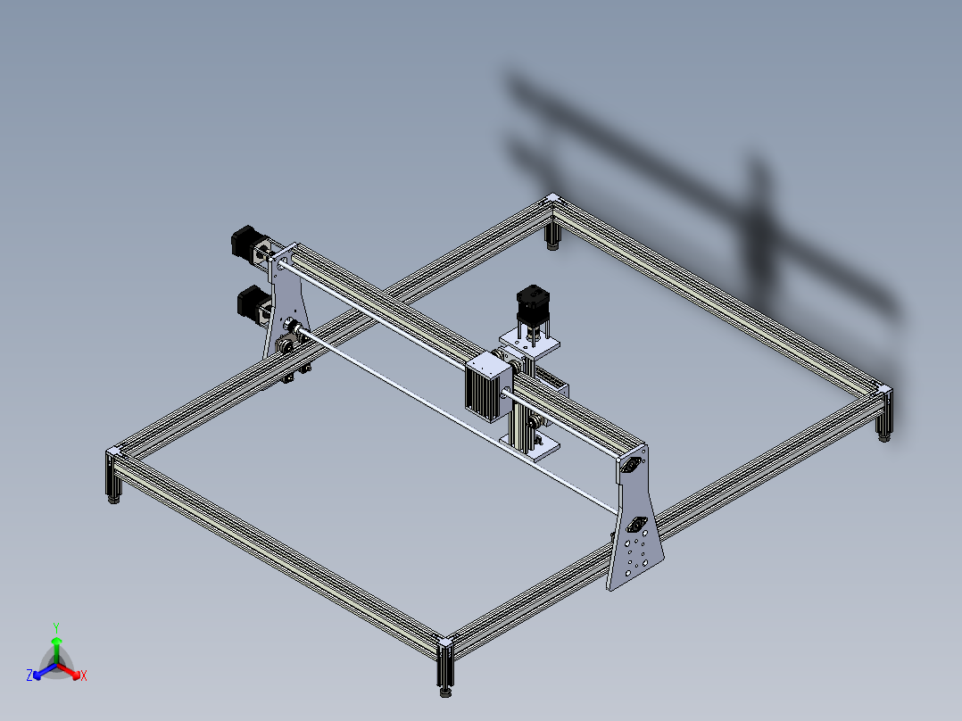 C5_CNC数控铣床完整模型