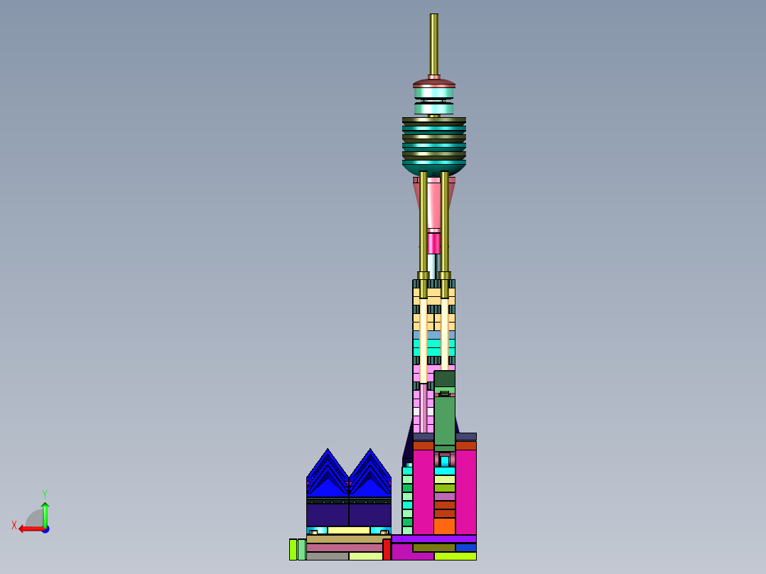 悉尼澳大利亚城市都市风光玩具后视图