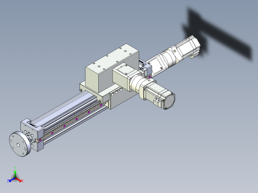 威洛博直线电机模组EB6ZR-L140-S240-RZ575K-Z575K-MS3