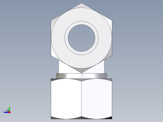 卡套式工业通用硬管接头EO_Union_tee_T20ZSCF右视缩略图