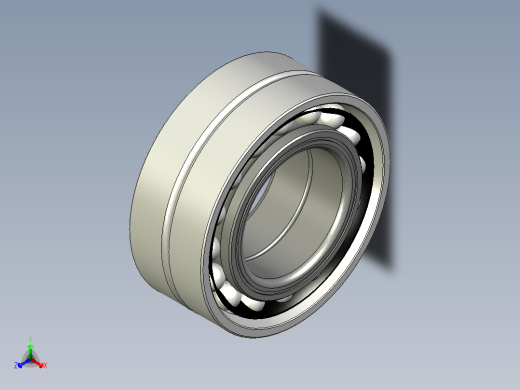 双轴承正等轴测缩略图