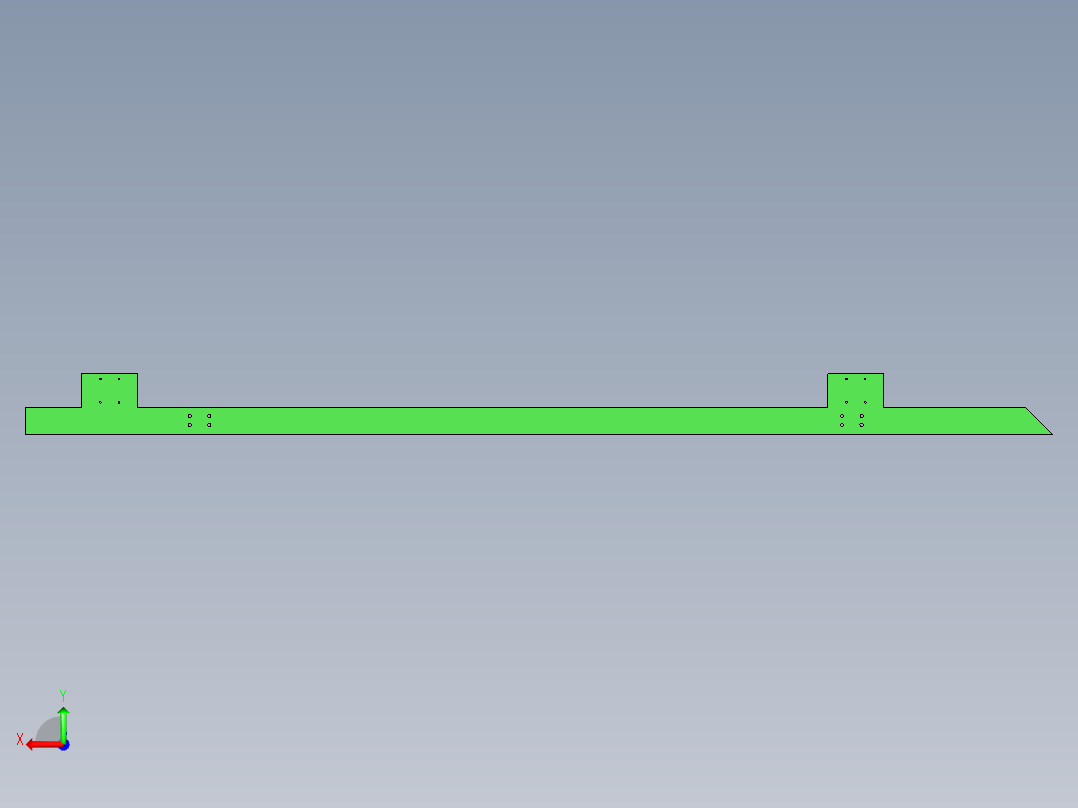 机械式立体停车库设计后视图