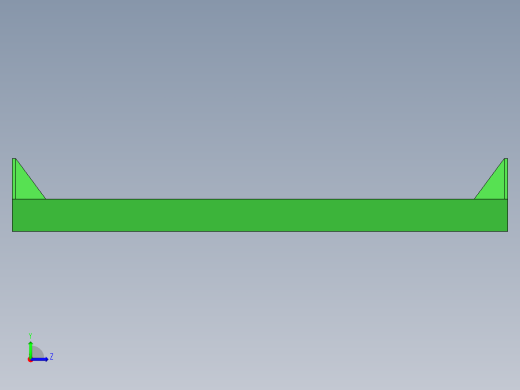 机械式立体停车库设计左视缩略图