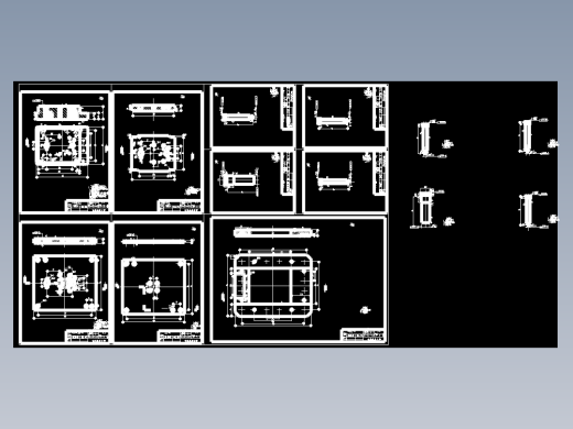 落料、冲孔零件图重组图