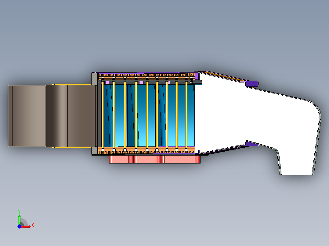 土豆筛选机的设计资料含三维二维说明书前视图