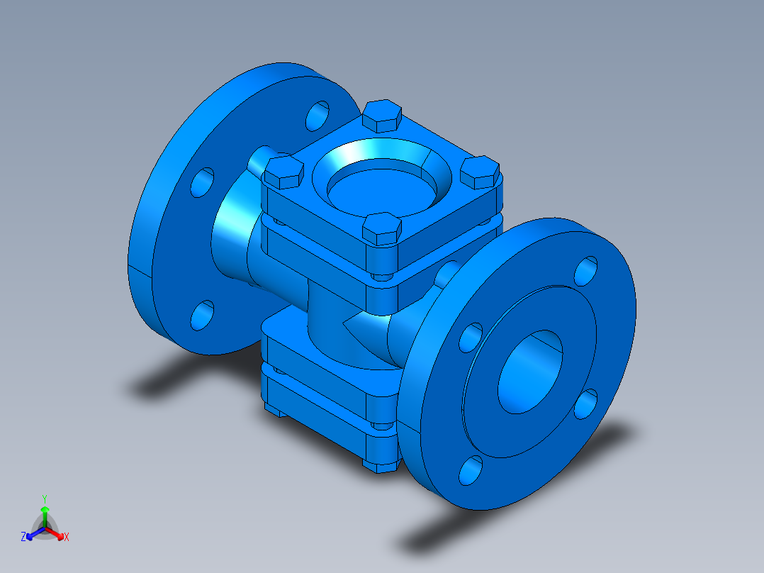 阀门模型-DN50___