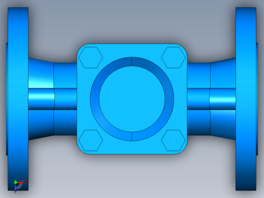 阀门模型-DN50___俯视缩略图
