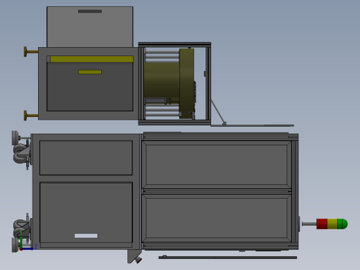 六轴自动装配锁螺丝机左视缩略图