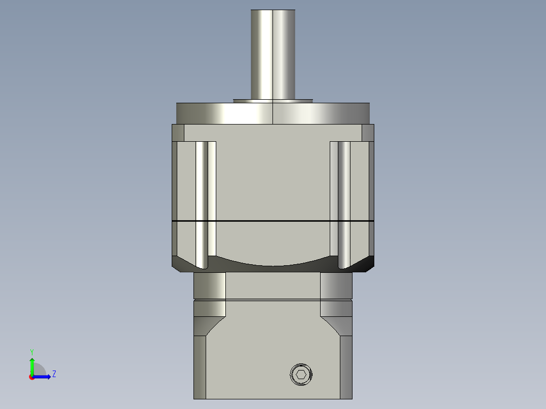斜齿PGH115T-L2 19-70-90-M5 CZ25.STEP左视图