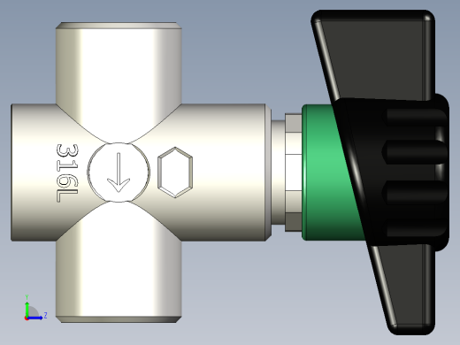 隔膜截止阀MVA 500左视缩略图