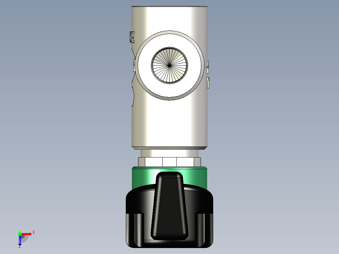隔膜截止阀MVA 500俯视图
