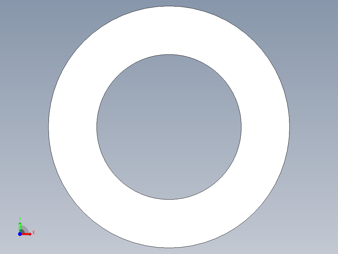 圓線彈簧(24%壓縮量)MR-3D多系列多零件图纸模型前视图