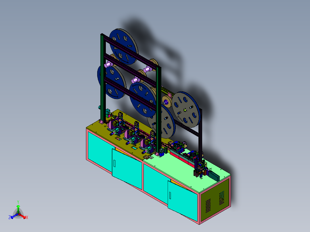 接头USB单层自动插针机
