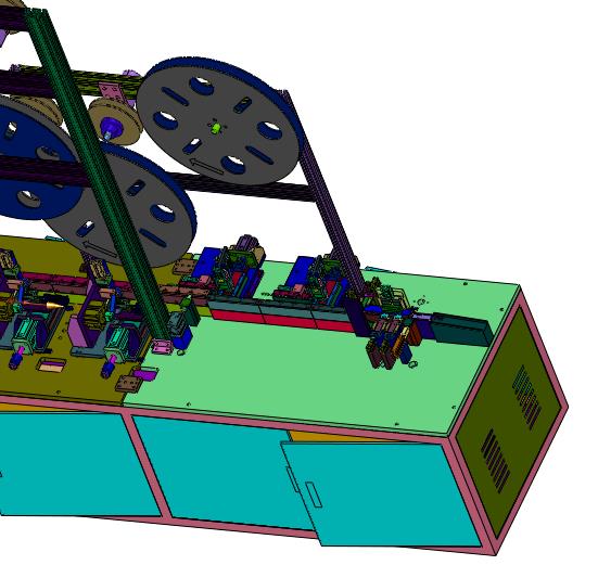 接头USB单层自动插针机