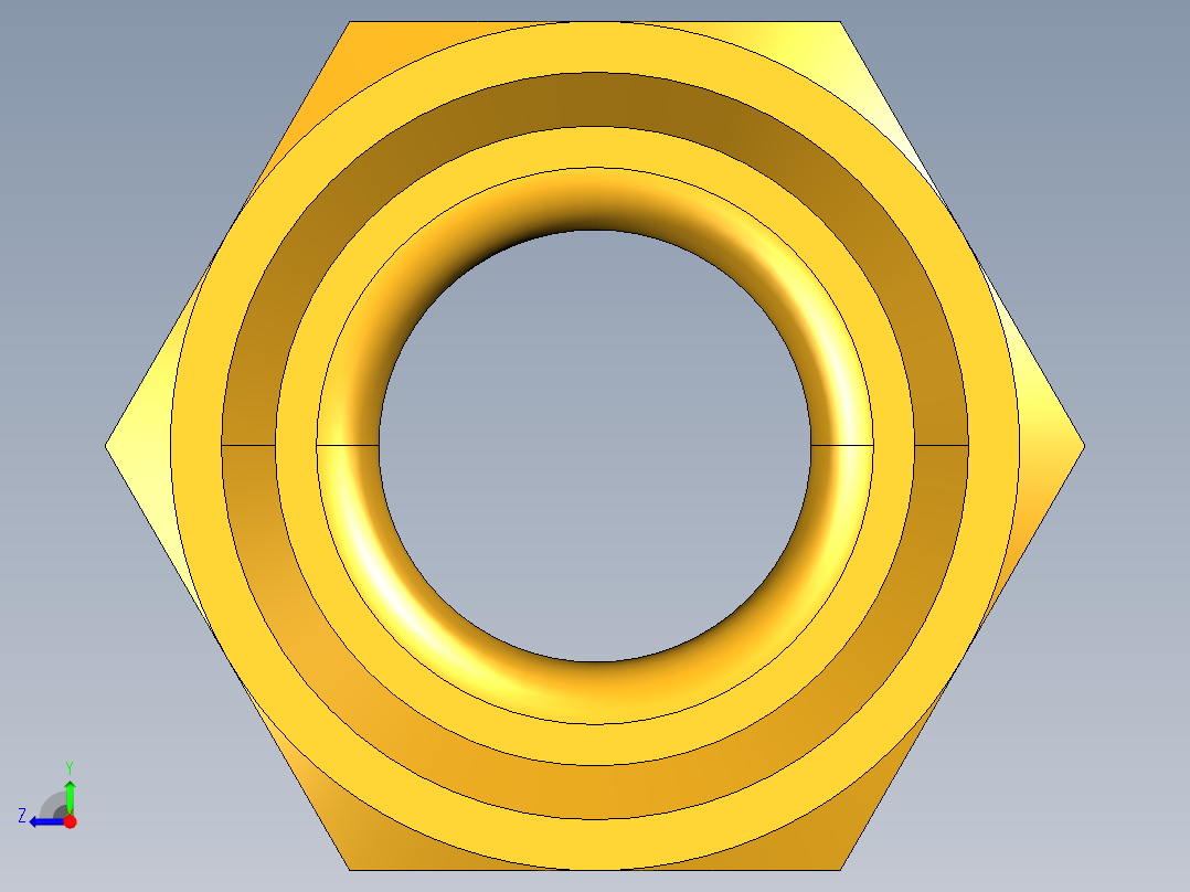 扩口式工业通用硬管接头Short Nut 41FS-6右视图