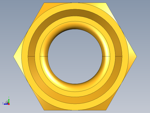 扩口式工业通用硬管接头Short Nut 41FS-6右视缩略图
