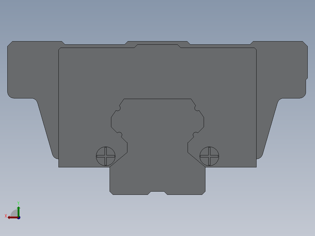 滑块HGW15CC后视图