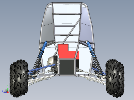 全地形车三维模型图右视缩略图