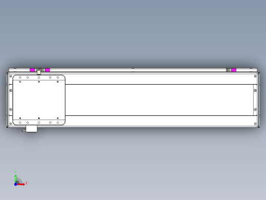 威洛博LC系列3d模型模组LC22H2Y-S750前视缩略图