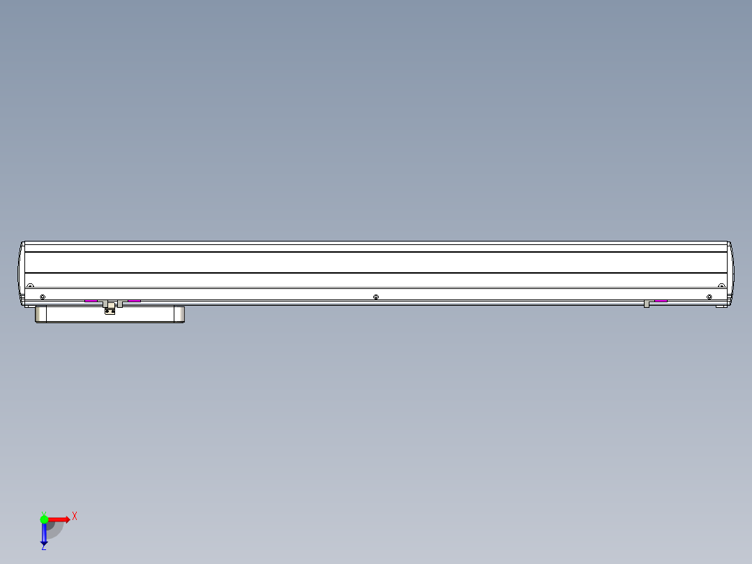 威洛博LC系列3d模型模组LC22H2Y-S750俯视图