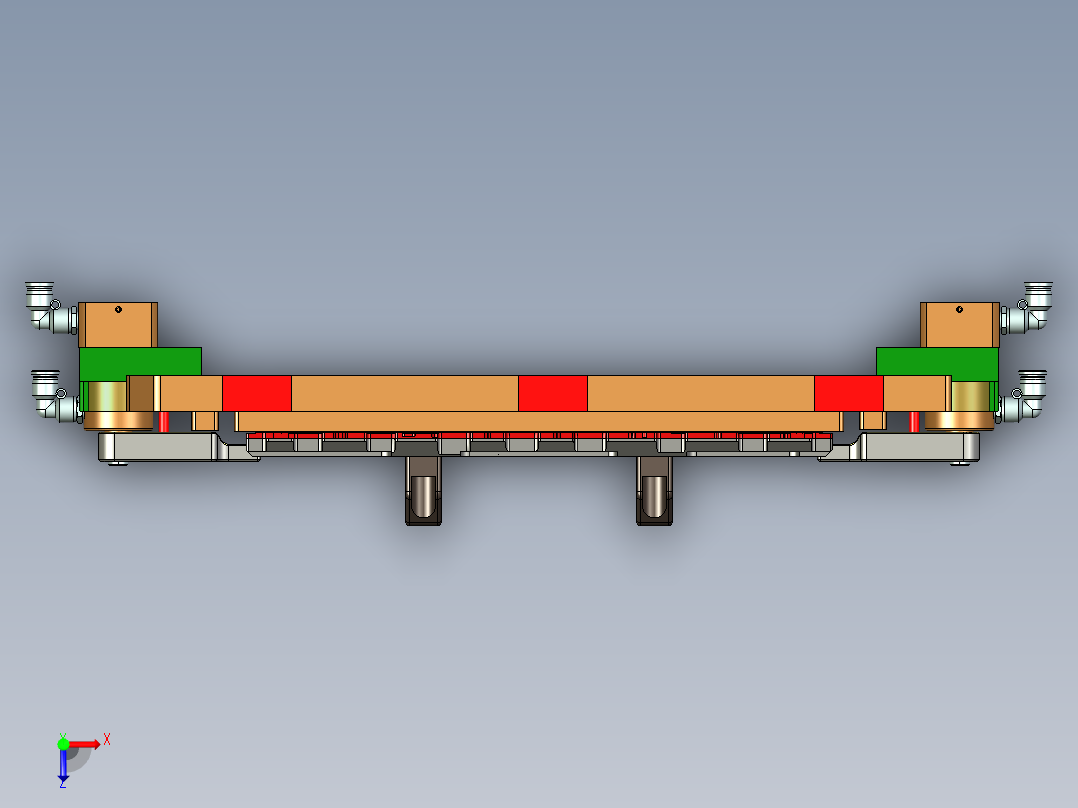 B9403-A-CNC1-笔记本CNC工装夹具三维模型内腔减肉-220816俯视图
