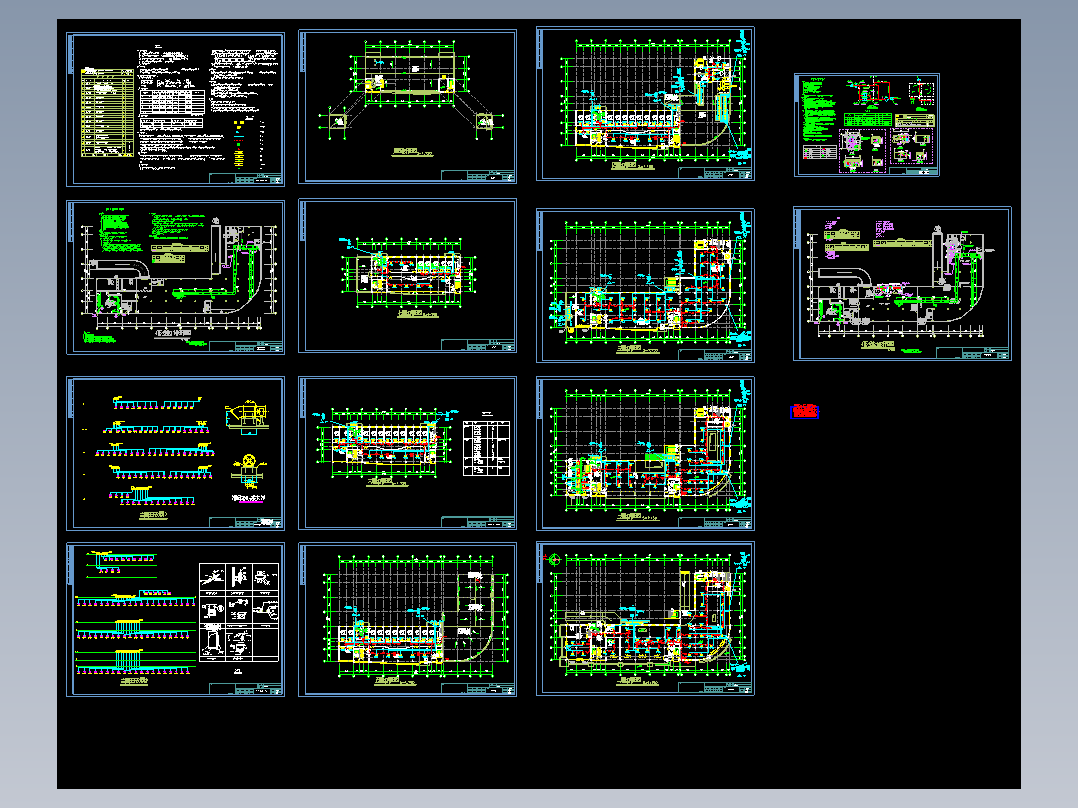 综合楼暖通施工图纸
