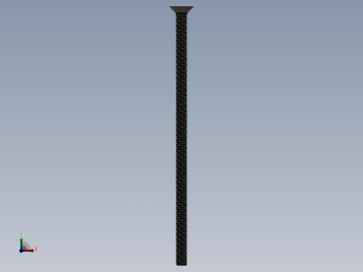 Screw_ISO_10642_M8x180_A2.SLDPRT前视缩略图