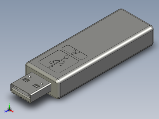 usb_key_small_2_3正等轴测缩略图