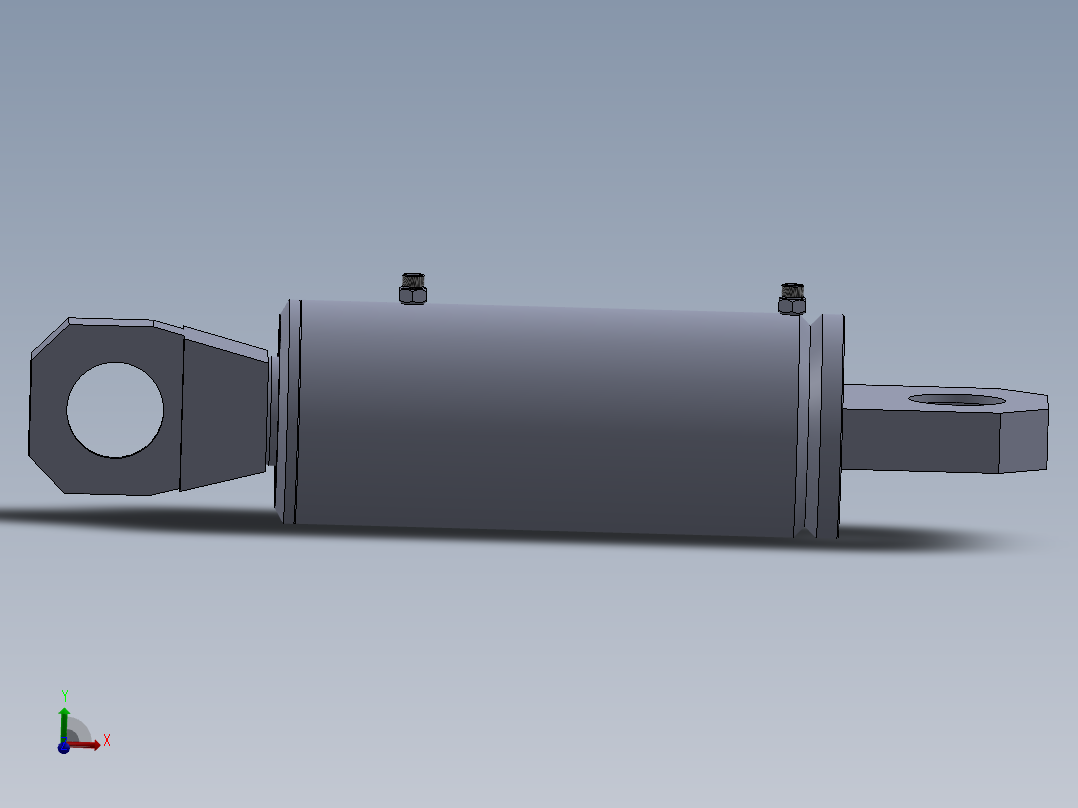 高压液压缸（带前后眼）160x90x246 mm