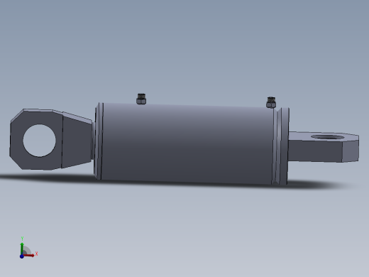 高压液压缸（带前后眼）160x90x246 mm