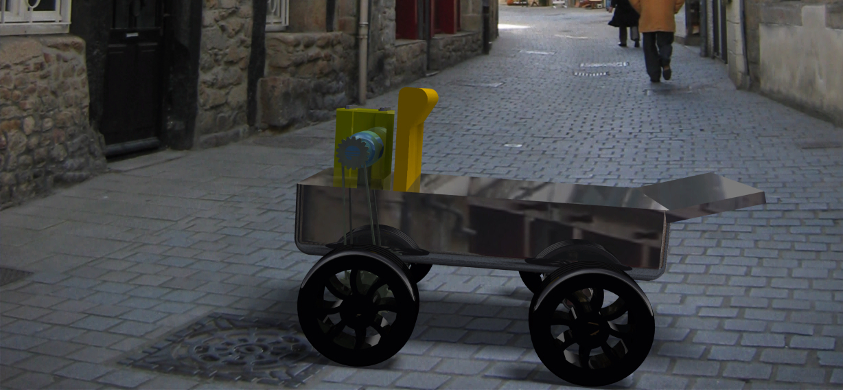 A3003997-金属运输车辆