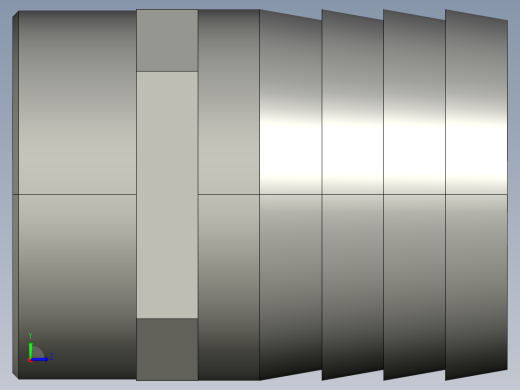 ABB连接器M000064 VACUUM HOSE CONNECTOR左视缩略图