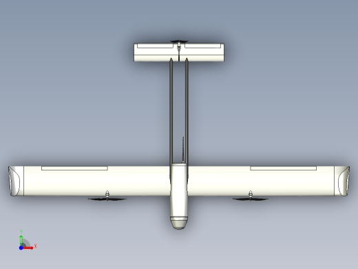 用于监视的垂直起降无人机前视缩略图