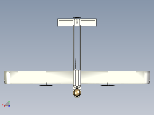 用于监视的垂直起降无人机后视缩略图
