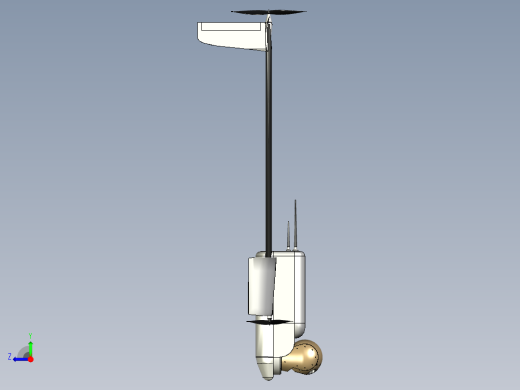 用于监视的垂直起降无人机右视缩略图