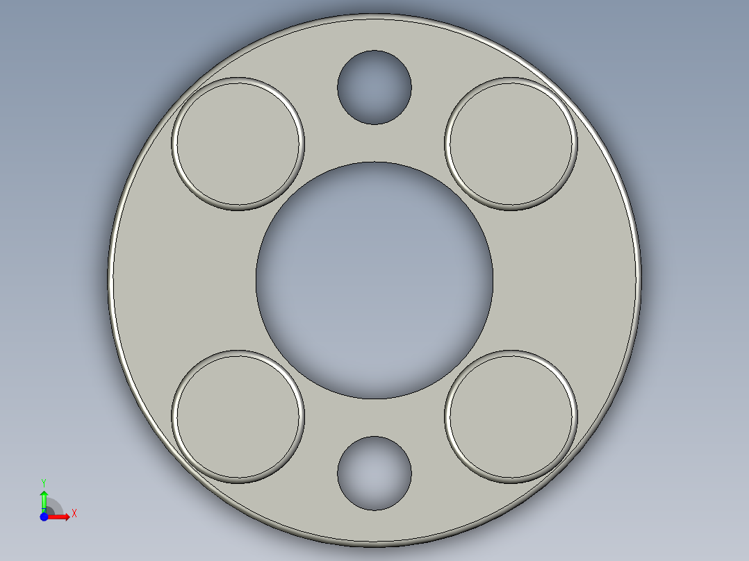 M8轴胀紧套前视图