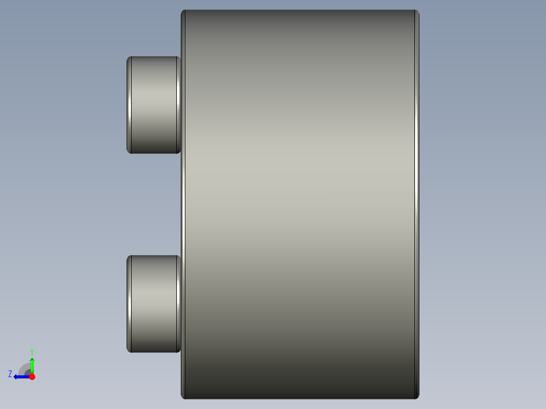M8轴胀紧套右视图